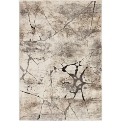 Kwantum Vloerkleden|Vloerkleden Woonkamer*Vloerkleed Impact Grijs 160x230 Cm