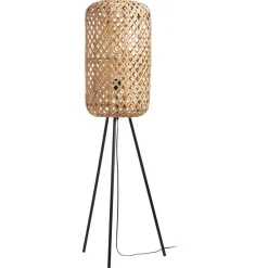 Kwantum Vloerlampen*Vloerlamp Aphrodite Zwart Naturel