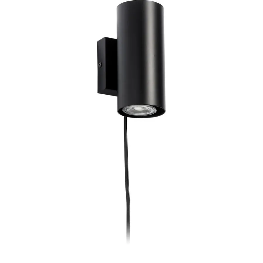 Kwantum Wandlampen*Wandlamp Alpan Zwart